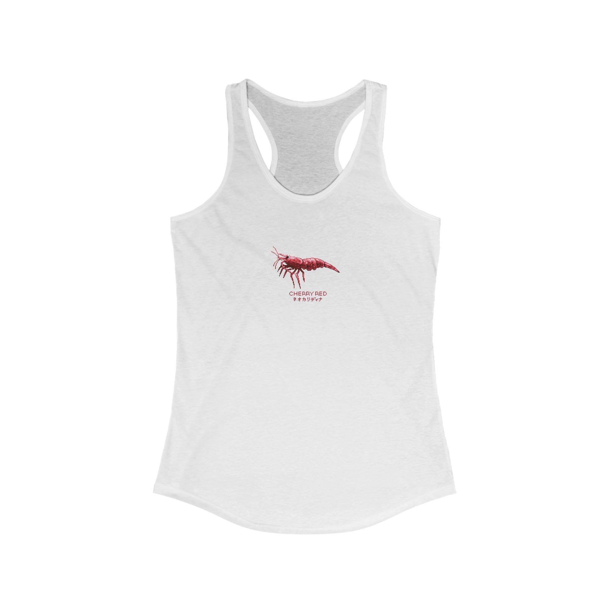 Paradise Cherry Red Ladies Racerback