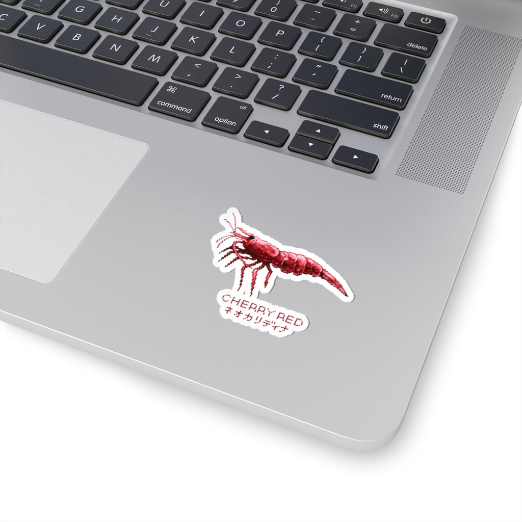 CHERRY RED STICKER
