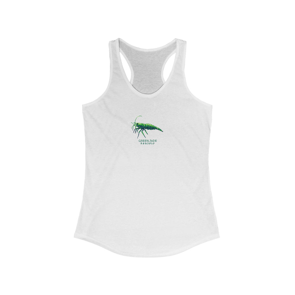 Paradise Green Jade Ladies Racerback