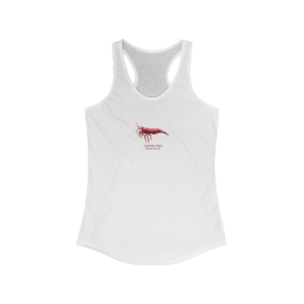 Paradise Cherry Red Ladies Racerback